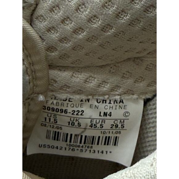 Nike Air Force 1 Low '05 Brown Tan Leather Mens 11.5 309096-222 Wheat Casual - Picture 5 of 6